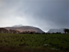 First peek at the hills/mtns in Ring of Kerry